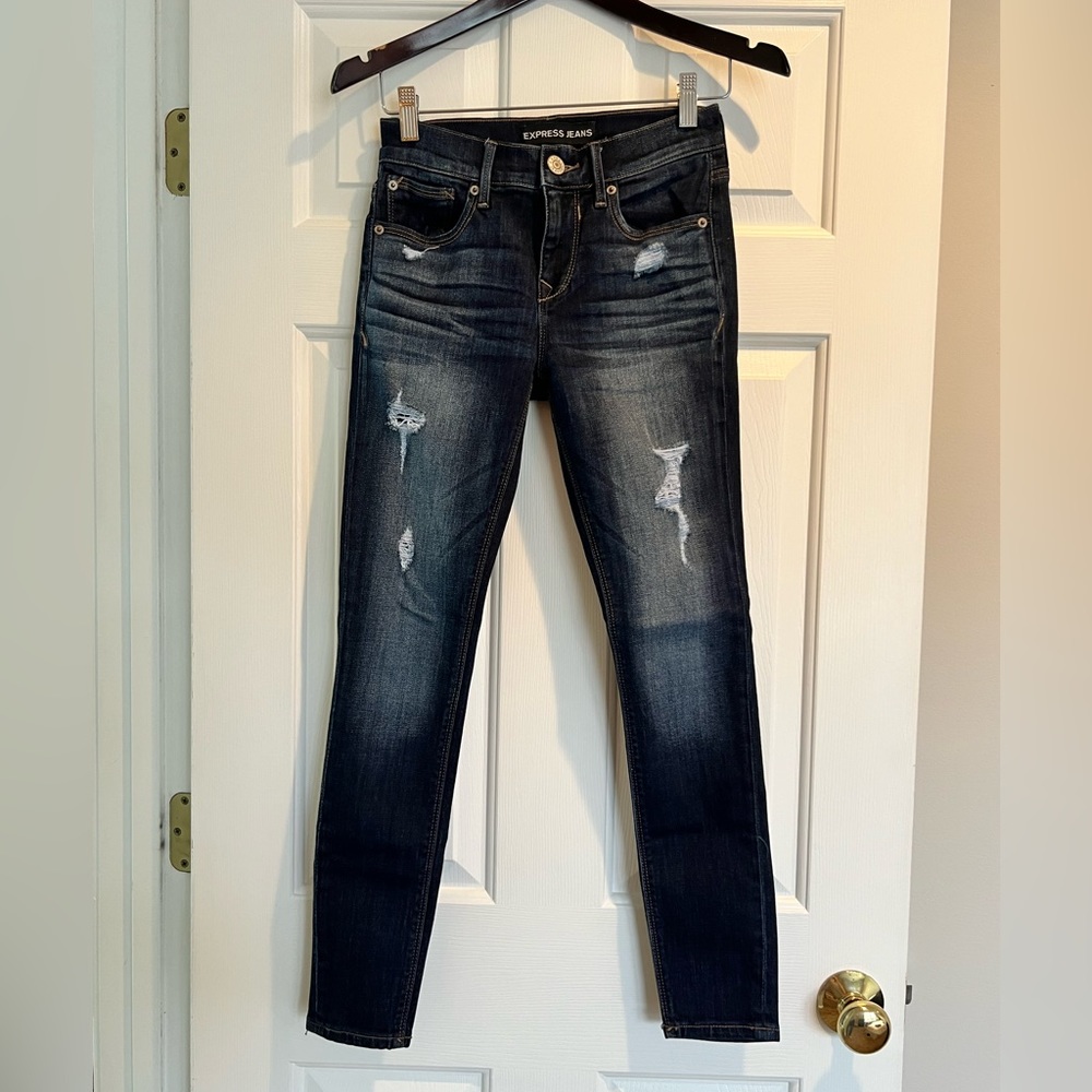 Mid Rise - Express Jeans 00 Short